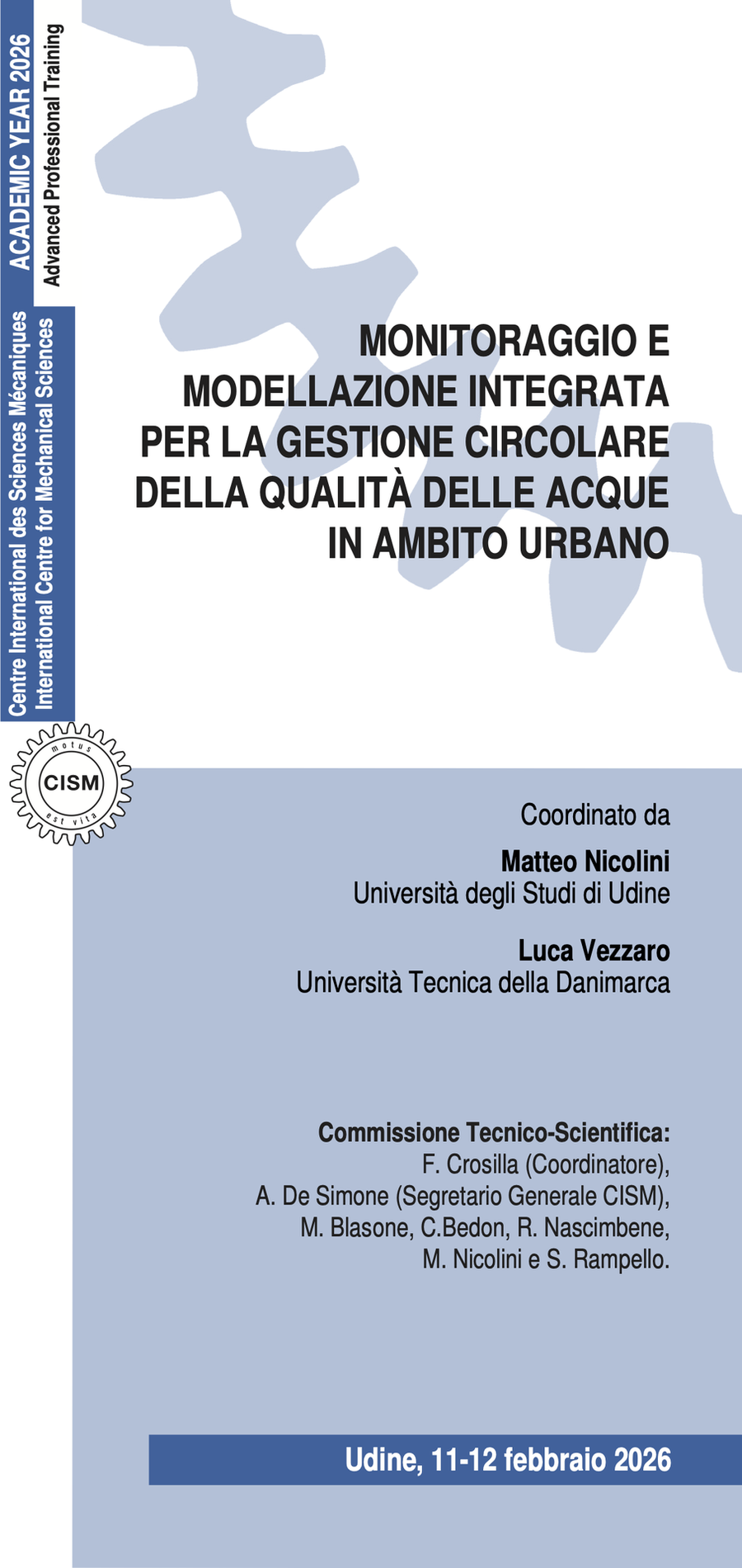 Monitoraggio e Modellazione Integrata per la Gestione Circolare della Qualità delle Acque in Ambito Urbano