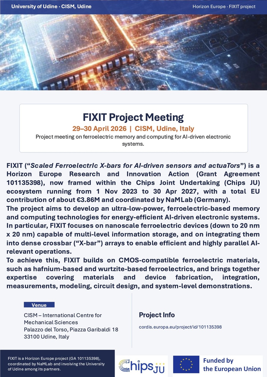 FIXIT Project Meeting